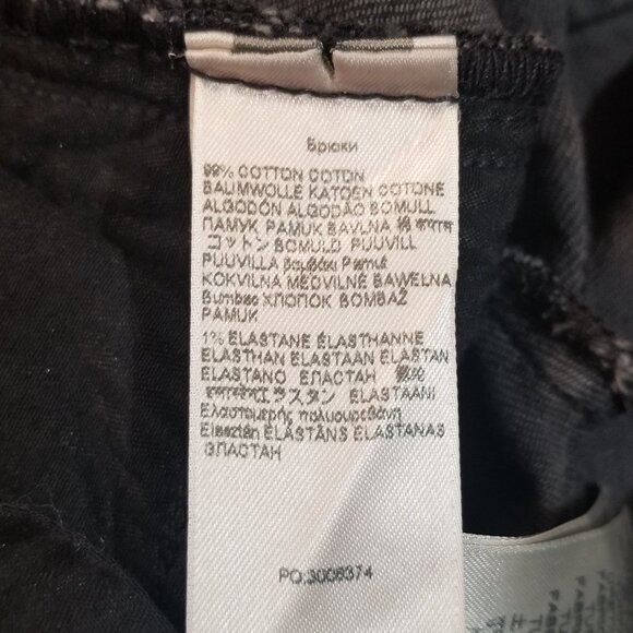 7 For All Mankind The Original Bootcut in Shade Belle Sz 30 – Long Inseam Black - Picture 5 of 12